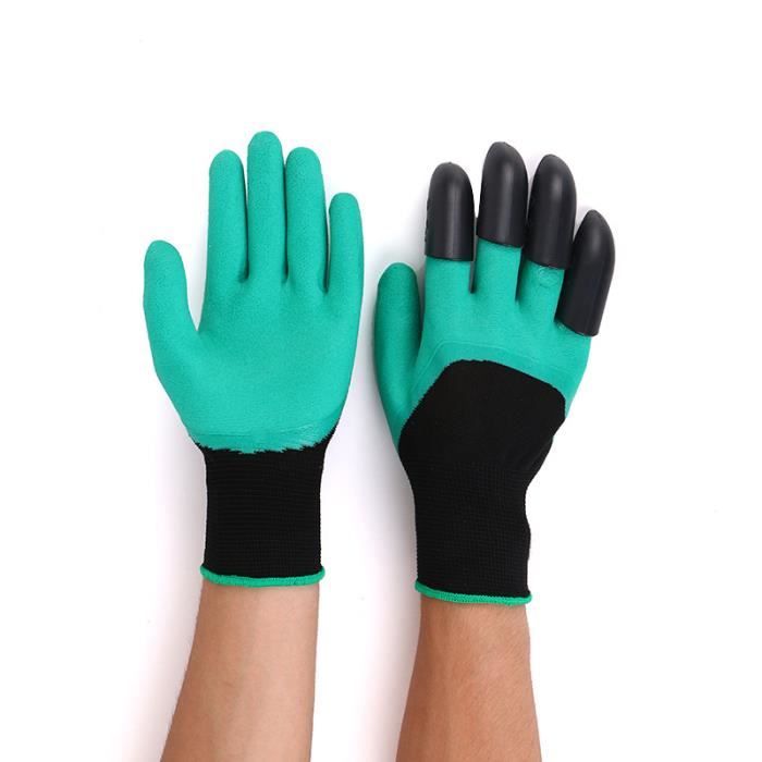 Durable Gardening Gloves - GIFT TOWER - Unisex - Green