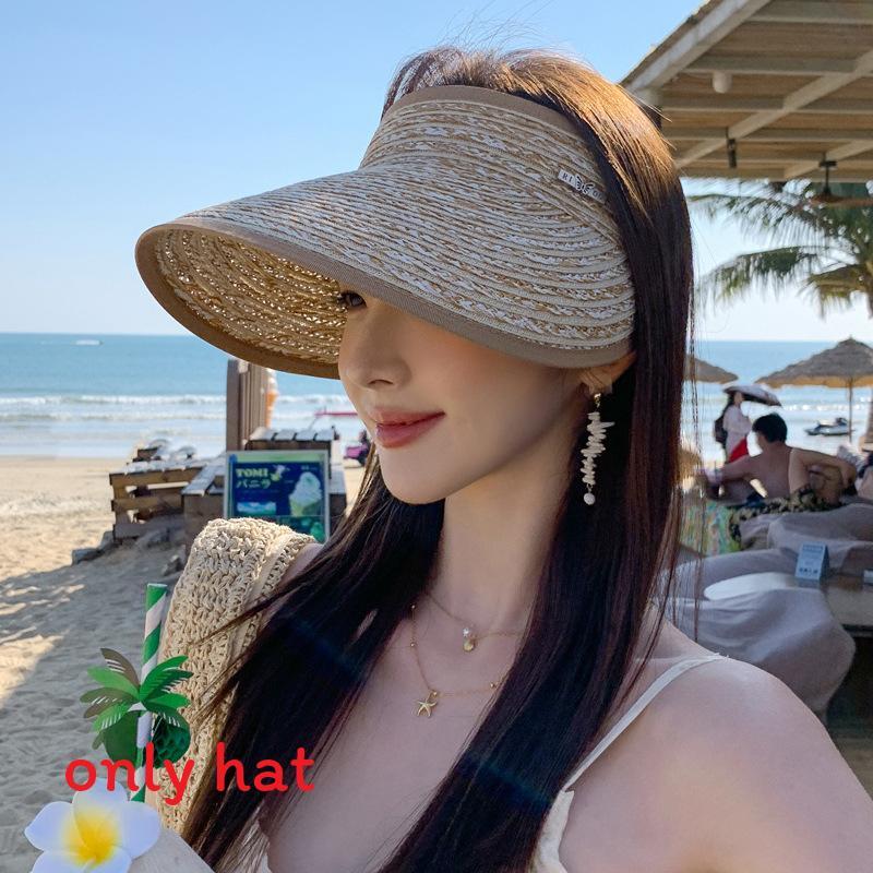 

Straw Beach Hat With Wide Brim For Summer Sun Protection And Outdoor Casual Wear дубильна кора