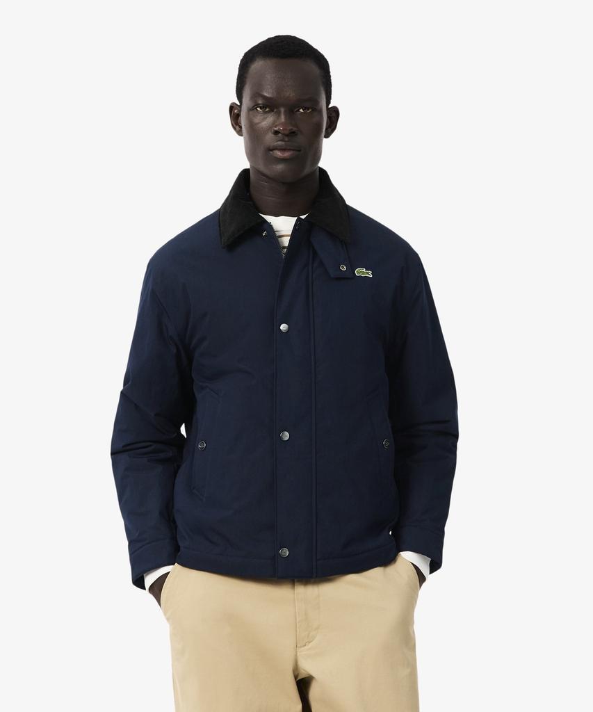 LACOSTE Men'S Corduroy Collar Jacket Bh3585-56N Mxq
