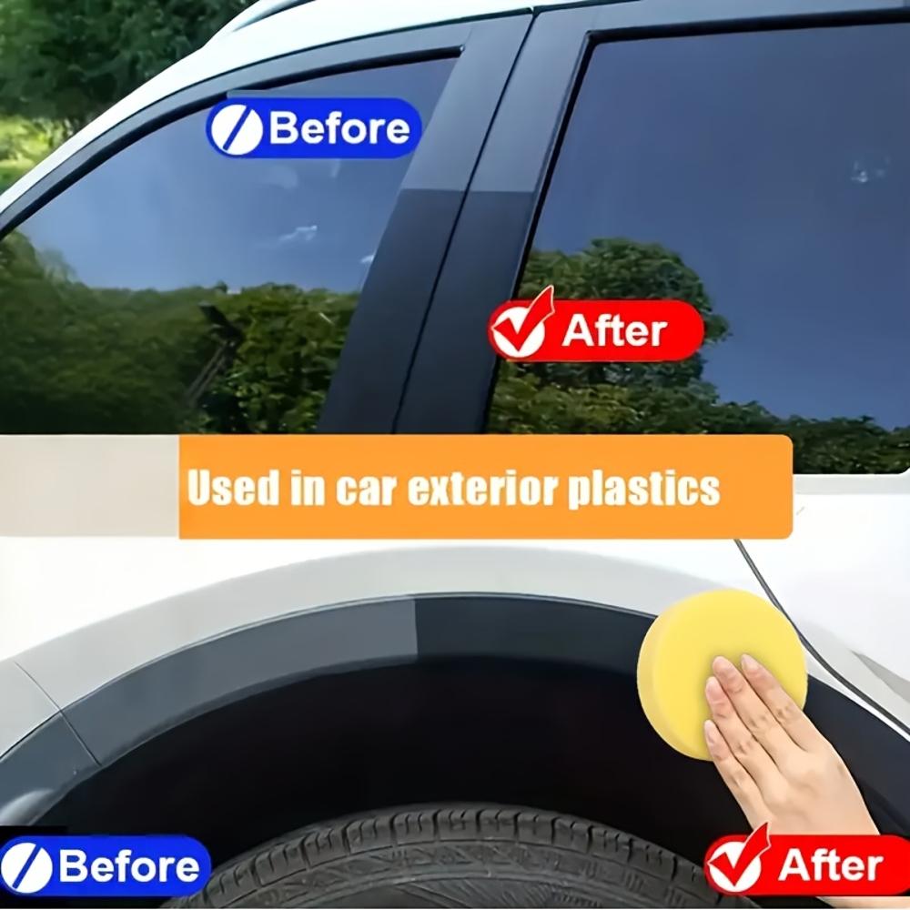 100 Milliliters of Plastic Repair Agent: Interior Polishing Spray, Advanced Nano-coating Formula, for Car Scratch Repair, Anti-a