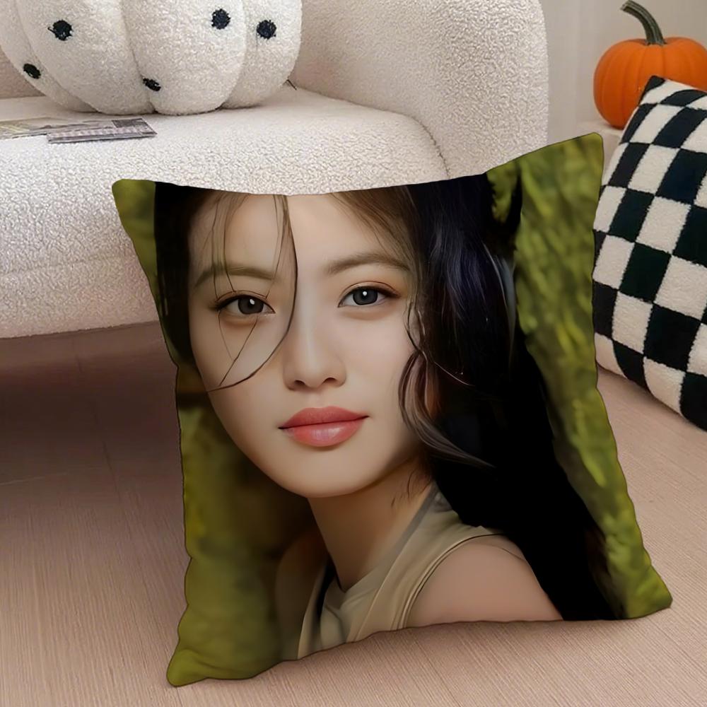 mMio Imada Cushion Cover Throw Pillow Cover Hidden Button Durable Polyester Chair Cushion