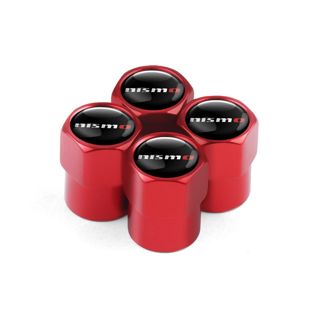 4pcs Car Metal Wheel Tire Valve Caps Stem Case For Nissan X-trail Qashqai Note Juke Sentra Patrol Navara Micra Car Accessories