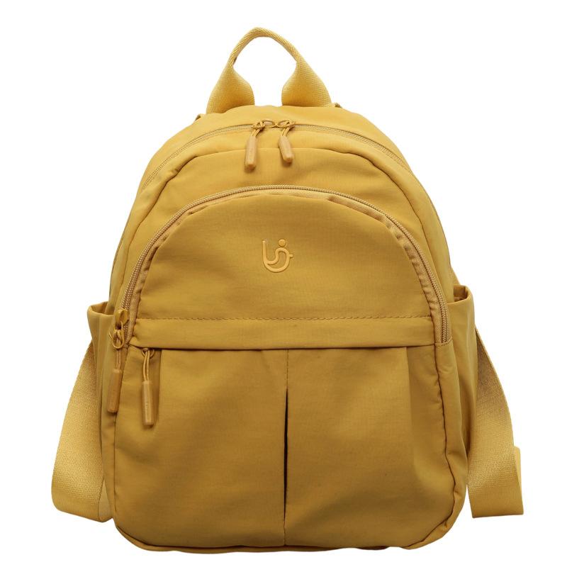 Lightweight Nylon Backpack Women Multi-Pocket Travel Daypack Casual School Bag for Girls