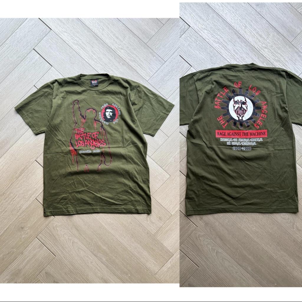 Vintage Rage Against The Machine T-shirt 1999-2000 Guerrilla Radio Battle of Los