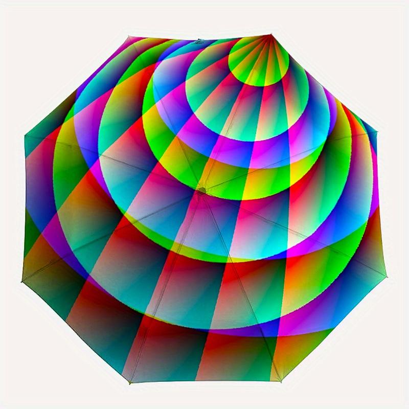 

1pc Colorful Sphere Automatic Open/close Folding Umbrella, Compact Portable Travel Umbrella, Perfect Birthday/Christmas y250807198