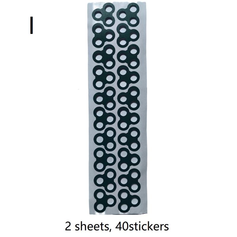 2 Sheets Self Adhesive Insulation Gasket High Insulation Pad for 18650 Li Ion Battery 1S to 5S Power Bank DIY