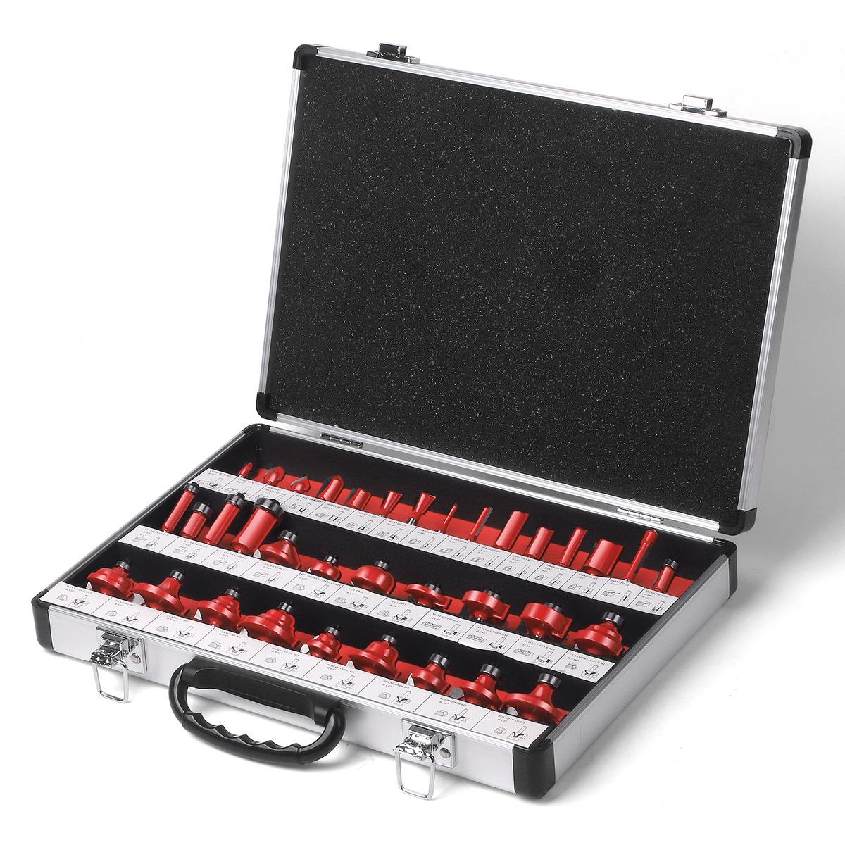 

Набор из 35 предметов Рукоятка 1/4 Синее окно Алюминиевый ящик Деревообработка Фреза Обрезной нож Филейный нож Скошенный нож Филейный нож Работник-самоделкин 35-Piece Set of 8 Handles - Red