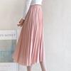 Shop   Womens Guest+date Elastic Waist Chiffon Pleated Long Skirt Won Wsk Wf0b9a