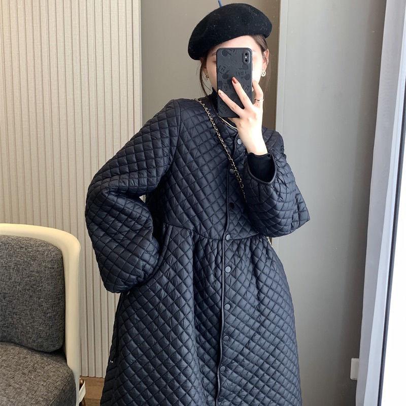 Winter Korean Skirt Design Long Parkas