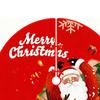 Small Christmas Tree Skirt 35inch Red Festive Winter Home Decorations Christmas Tree Rug Skirt Mat For New Year Home Dorm