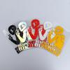 1pc 15x11CM Respect Biker Sticker For On Car Motorcycle Vinyl 3D Stickers Motorcycle Vinyl 3D Stickers And Decals