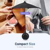 Magnetic Phone Umbrella for Sun,Outdoor Phone Sun Shade Shield with Flexible Angle Design & Rotatable Phone Ring,Umbrella for iPhone 17 Air 16 15 14