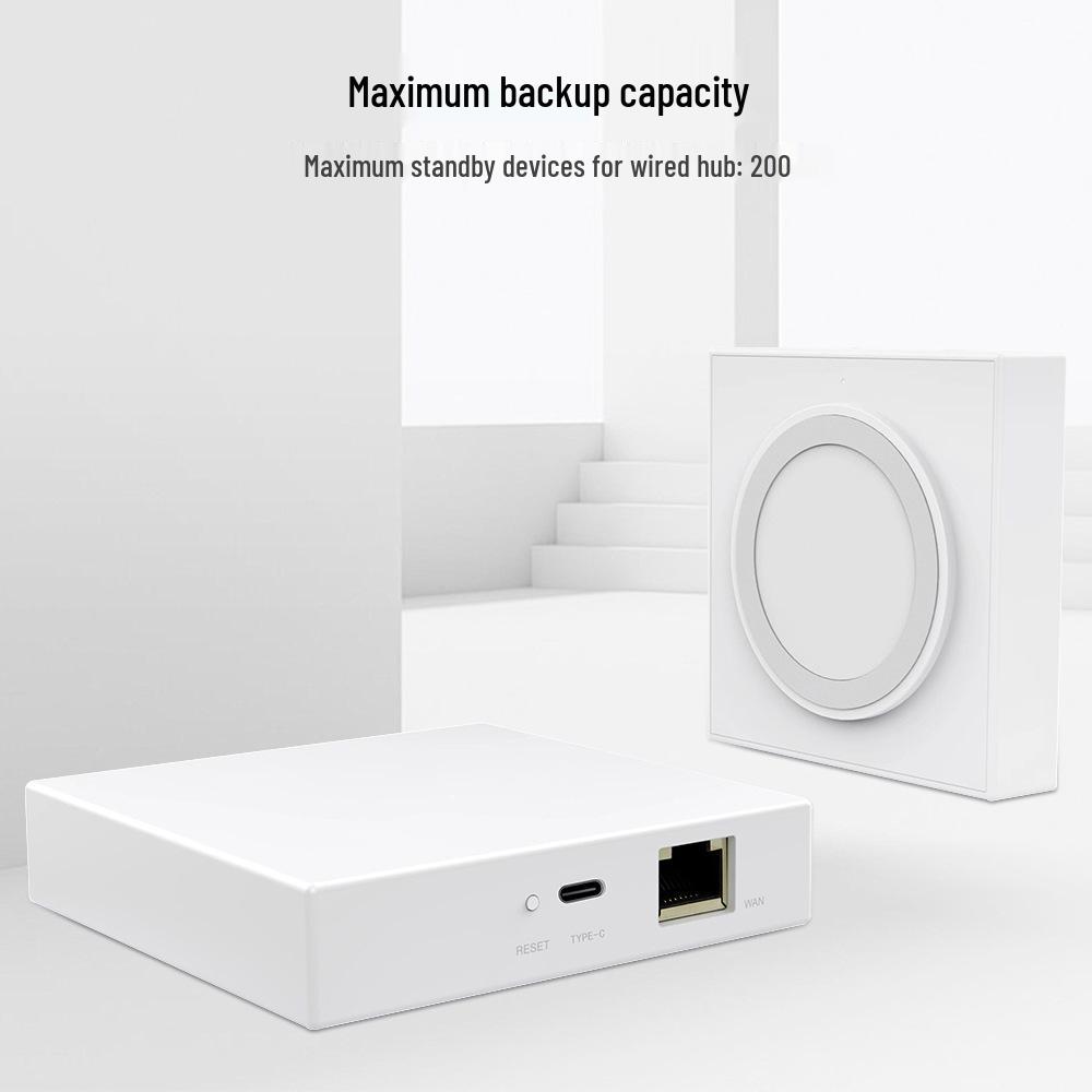 Tuya ZigBee3.0 Smart Wired Gateway with Alexa and Google Assistant Voice Control