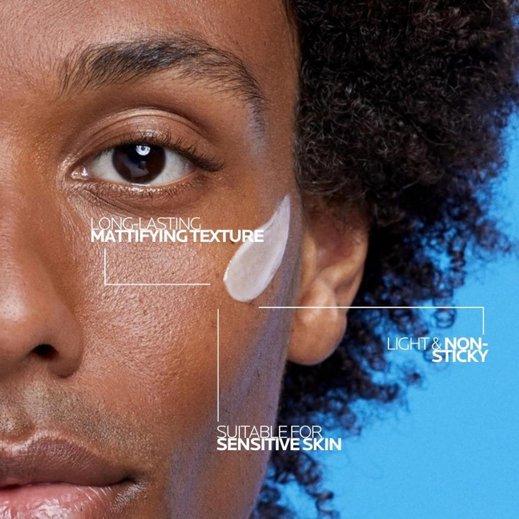 La Roche-Posay Effaclar Matte Moisturizing Gel Cream for Acne-Prone Skin, 40g, Relieves Acne, Dead Skin, and Shine with this Derma Cosmetics