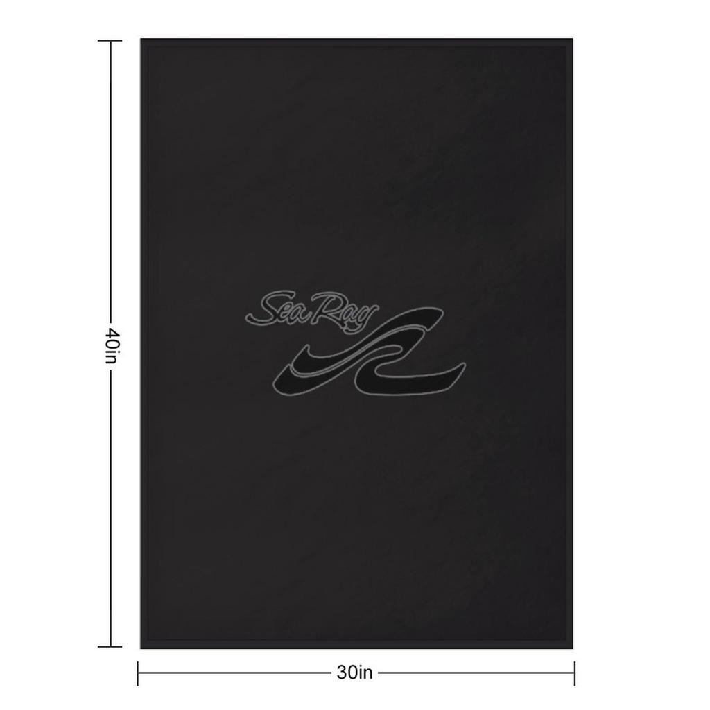 Sea Ray Boat Black Logo Essential Throw Blanket for sofa Loose Extra Large Throw Decorative Beds Blankets