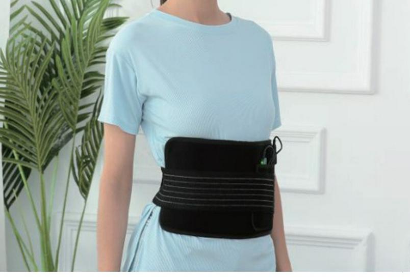 Cross 120 LED Infrared Red Light Therapy Lamp with Vibration Waist Belt and Shoulder & Leg Guard