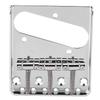 Electric Guitar Saddle Bridge 3‑Saddle Fixed for TL Set Replacement Electric InstrumentSilver