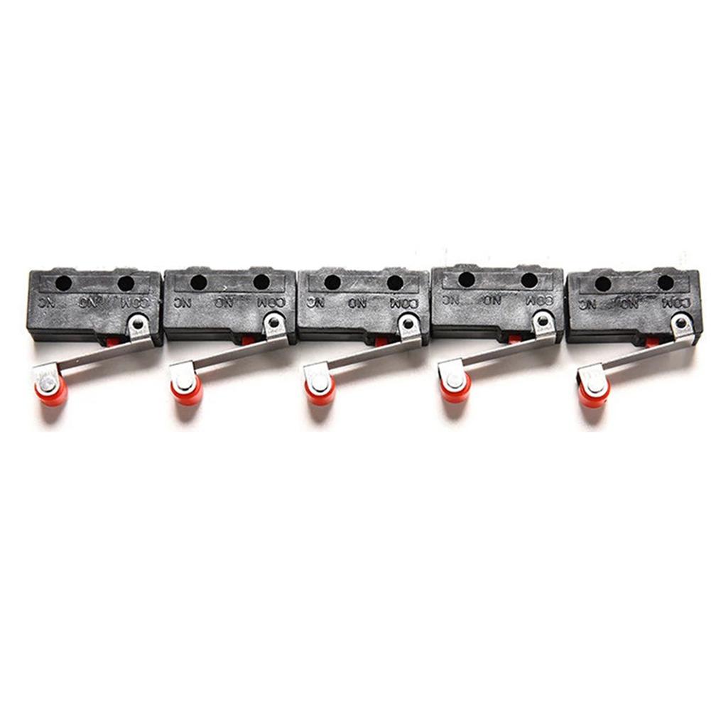 3Pin Switch Limit Door Switch Compact Dimensions High Rated Voltage And Current Plastic Shell Electronic Devices