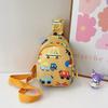Printed Fanny Car Pack Cartoon Backpack Single Shoulder Crossbody Bag Kids Gift