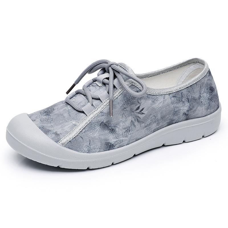 ****** and Autumn New Old ******* Cloth Shoes Women's Shoes S**t Sole Non-slip Comfortable Breathable Lightweight One-pedal Lazy Shoes Mother Shoes