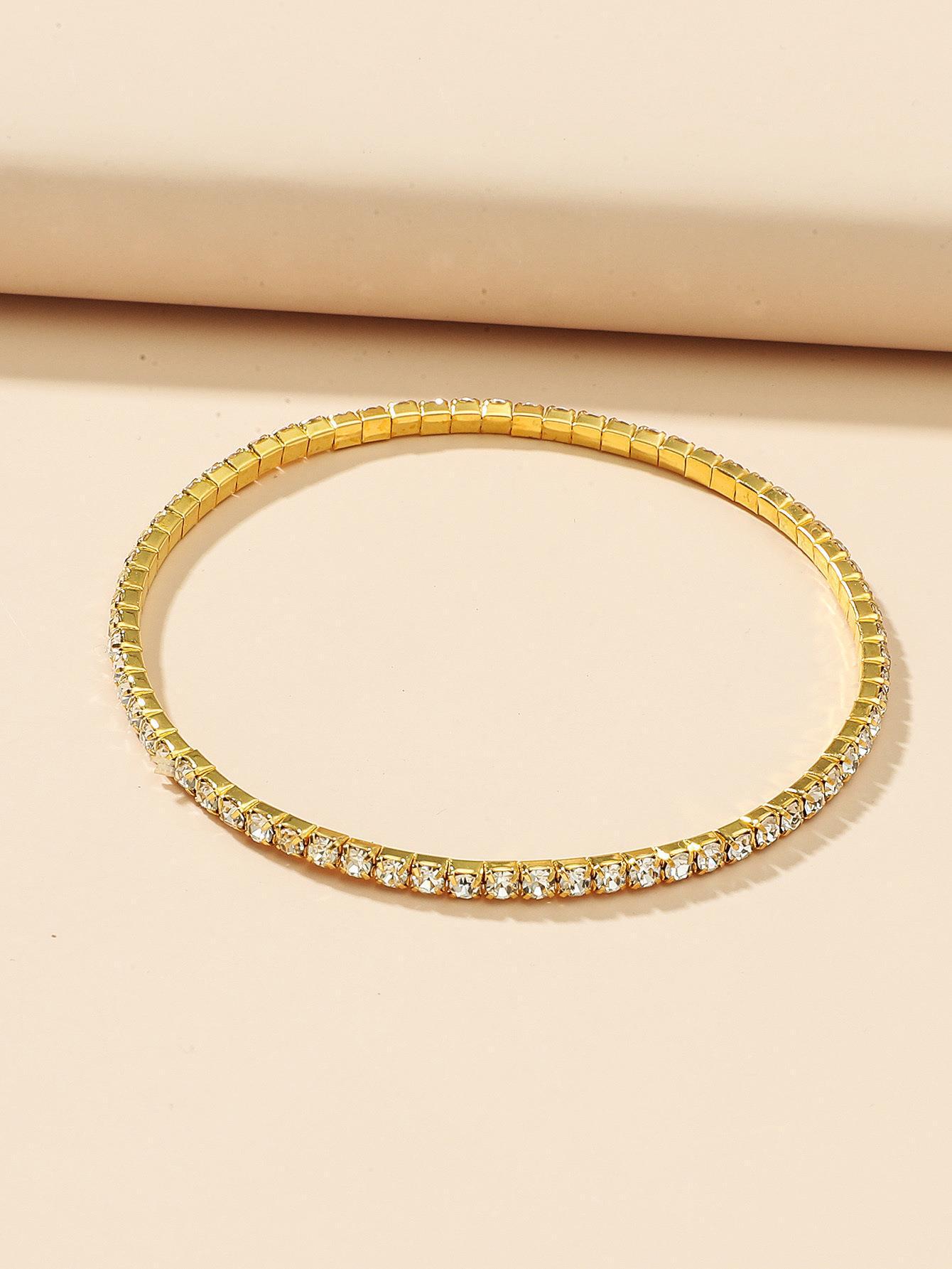 

Роскошный европейский и американский браслет на ногу со стразами - Универсальное, сверкающее украшение на ногу для женщин