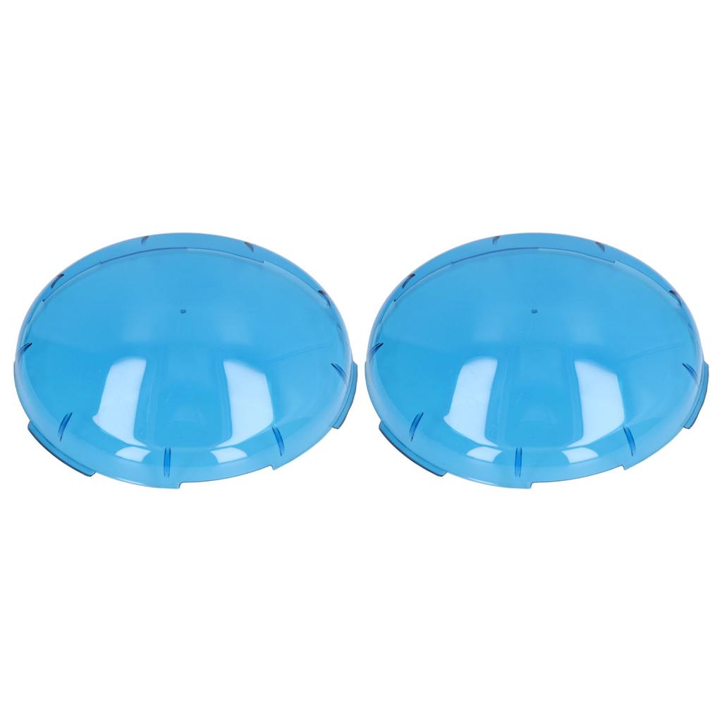 2Pcs 19cm Pool Lamp Lens Cover Swimming Pond Light Blue Transparent Lid for HAYWARD AMERILITE