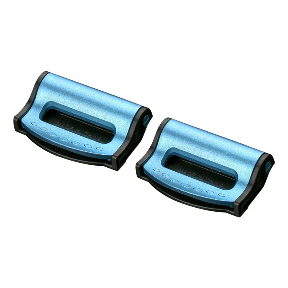 

Пара автомобильных ремней безопасности, устройство для защиты плеч, пряжка, дети, фиксированный регулятор эластичности для беременных женщин, фиксированные ограничители синий