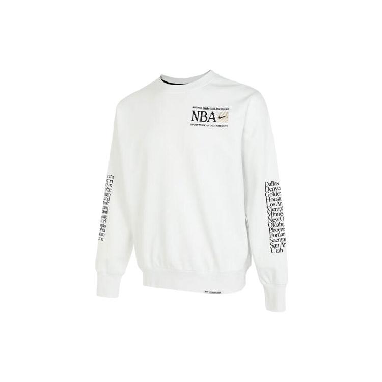 

New Nike As N31 Mnk Df Std Issue Crew Sweatshirt Men s White FD8469-121 M