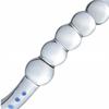 New SM Transparent Glass Bead Anal Plug, Male Prostate Massager, Clitoral Stimulation Vibrator for Women,18+Adult Sex Toys
