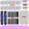 Fit For ( Ecovacs Debot N30 Omni / N30 Pro Omni ) Vacuum Parts Main Roller Side Brush Hepa Filter Mop Cloth Dust Bag Accessories