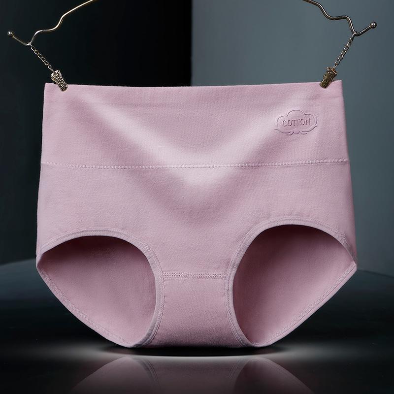 Graphen Antibakterielle Damenunterwäsche Reine Baumwolle Bauchweg-Unterwäsche Bedruckte High-Waist-Unterwäsche für Damen Slips