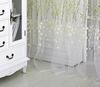Wintersweet Curtain Tulle Window  Voile Drape Valance 1Panel Fabric