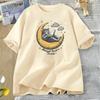 Midnight Readers Society Cat T Shirt Comfort Book Lovers Tshirt Cute Literary Tee Bookish TeeShirt Casual Short Sleeve