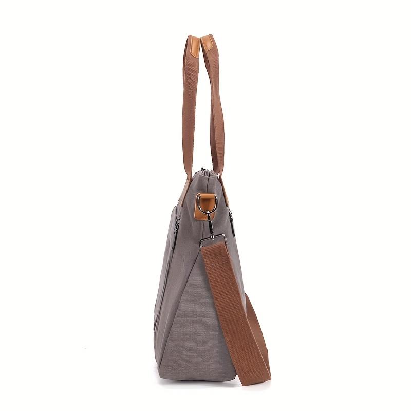 Preference for Bag Styles: Women'S Shoulder Bag Made of Canvas, Vintage Crossbody Bag, Fashionable and Casual Commuter Bag for Women