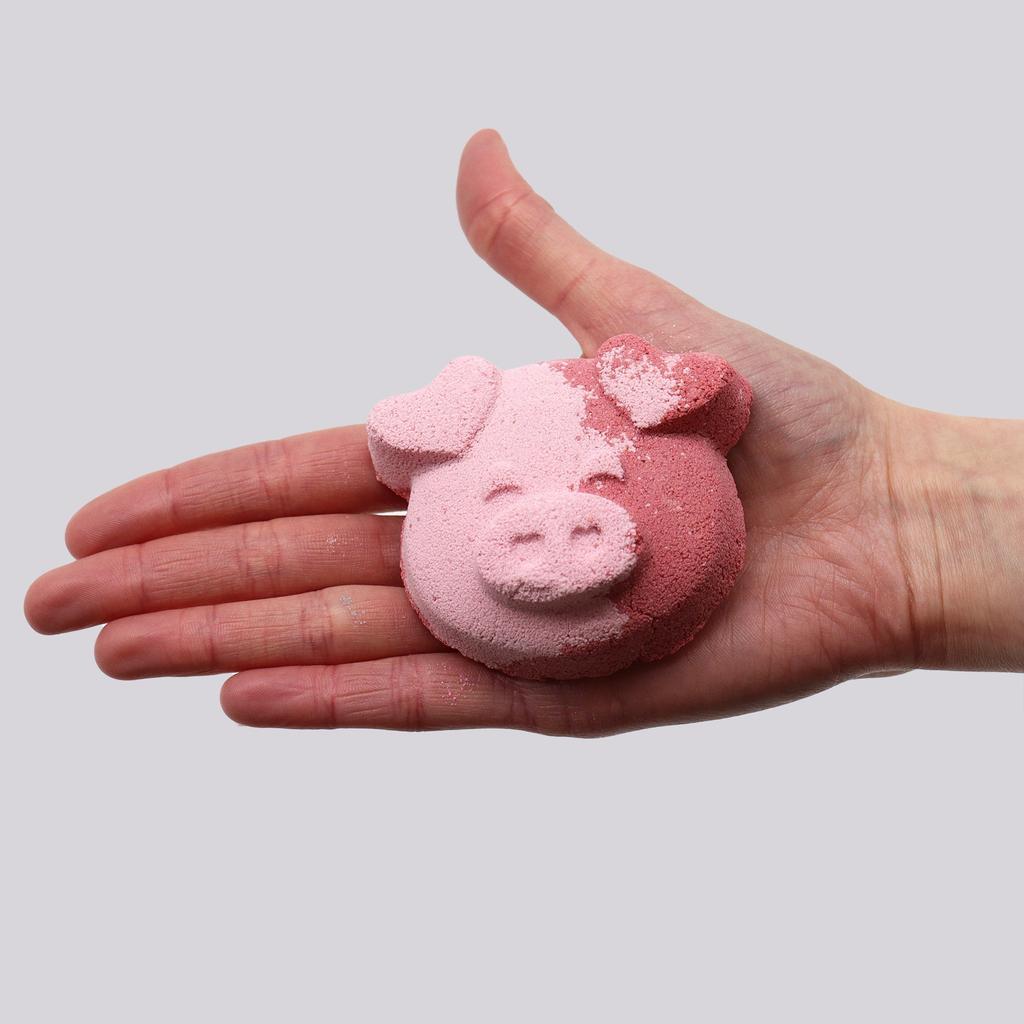 Bath Bomb Pig Shaped Vanilla Cupcake 70g