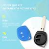 KEYYOU For SUZUKI SX4 SWIFT LIANA ALTO IGNIS ESTEEM BALENO GRAND VITARA Silicone Rubber Car Key Case Cover