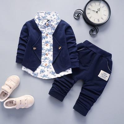 Frühling Herbst Babykleidung Jungen Gentleman Anzug Kinder Mode Jacke Hose 2Stk/Set Kleinkind Freizeitkostüm Kinder Trainingsanzüge