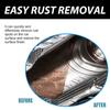 Homonth 100ML Rust Removal Spray Wheel Cleaner Auto Paint Tyre Rims Care Tire Washer Car Maintenance Supplies Metal Polishing Car Rust