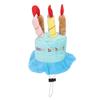 Porch Goose Outfit Lawn Goose   Cake Hat Scarf Costume for 23in Cement Plastic Geese Statue