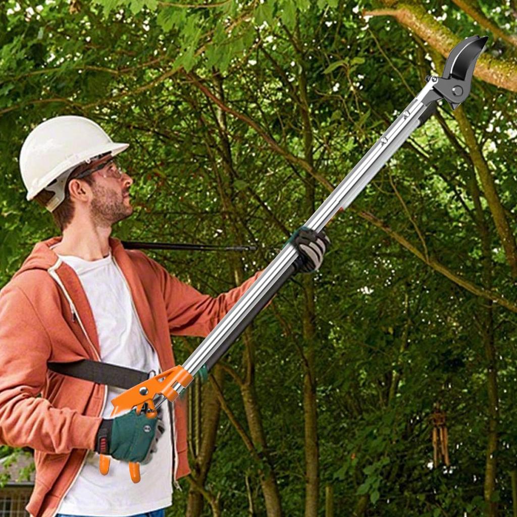 1M Fruit Picker Extra Long Fruit Picking Shears Pruning And Hold Bypass Pruner Max Cutting Grape Persimmon Picker Garden tools