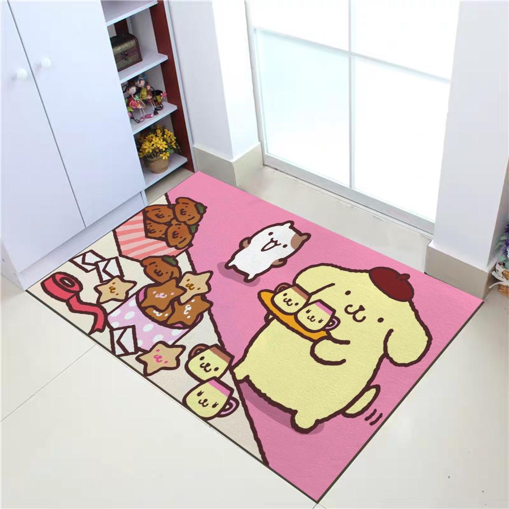 

Kitchen Floor Mat Pompompurin Rug Anti Slip Mat Non Slip Carpet Entrance Door Mats Welcome Home Living Room Rugs Doormats Foot 40cm x 60cm