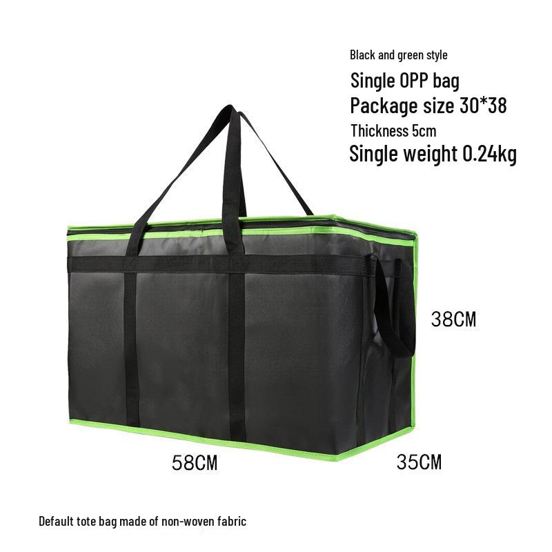Cross-Border Insulated Box for Fresh Food Preservation with Aluminum Foil, Handheld Design