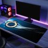 Golden Club Atletico Emblem Mouse Pad, Rubber Base, Mouse Pad for Gamers and Office Use, Gaming Desk , Easy To Clean Mat Christmas fan gifts