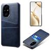 For Honor 200 Pro 5G Case Dual Card Slots PU Leather+Hard PC Phone Cover