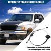 4L3Z-7E395-BA/Inner/Automatic Transmission Gear Shifter Cable for Ford F150 2004 / Auto Trans Control Lever Cable WO/Flow Thru Console/Plastic / 1