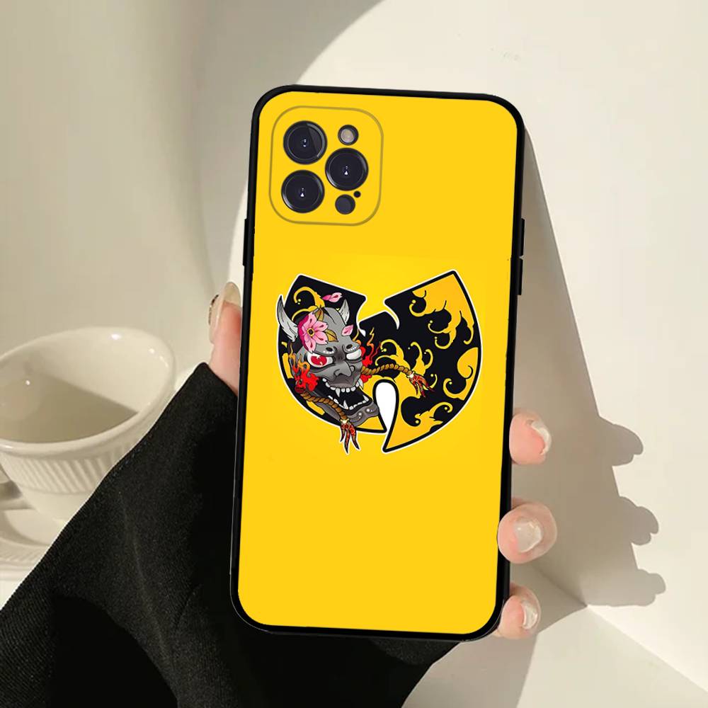 Singer W-WU-T-TANGs For Iphone 17 16 15 11 13 14 Pro Max Plus 12 Mini Black Shell Cover Phone Case