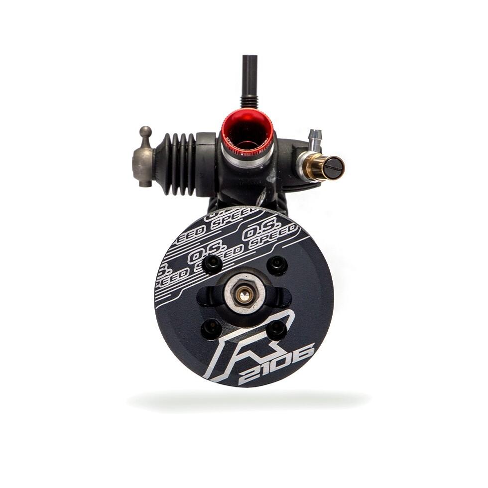 O.S. ENGINE R2106 .21 Class RC Racing Engine for 1/8 On Road Touring Car Buggy Competition Grade High Performance Hobby Gift