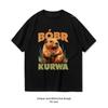 Bobr Kurwa Bober Beaver Bobr Tshirt Woman Man Summer Oneck Breathable Graphic T Shirts Casual Outdoors Tops Tee