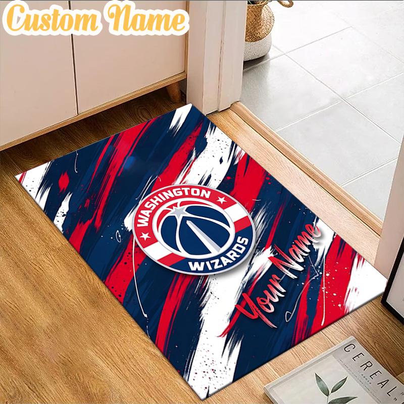 Custom Name Washington basketball Stars Rug, Office Rug, Chair Rug, Carpet for Living Rooms, Doormat Game Rug Home Decor Christmas Gifts