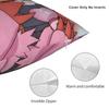 Digimons Cartoon Square Pillow Covers Polyester Bed Car Piyomon Tentomon Cushion Cover Cool Decorative Throw Pillow Case 45*45
